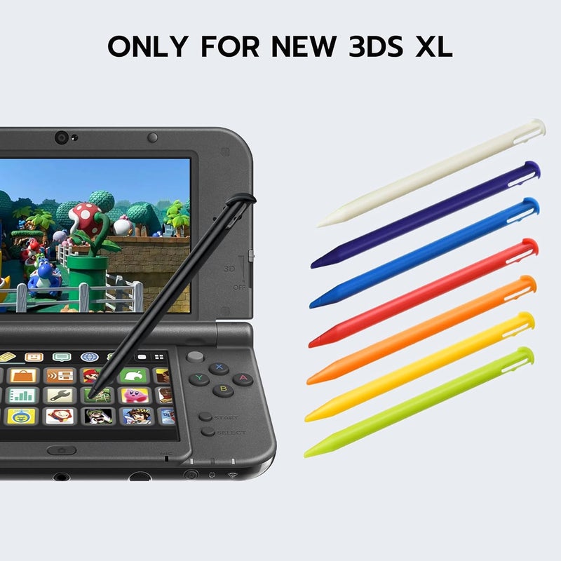 Mcbazel Stylus Pens for Nintendo New 3DS XL, Replacement Touch Screen Pens in Multi-Color, New 3DS XL Stylus Pen, Precise Control Stylus for Nintendo New 3DS XL (8 Pack) - Image 2